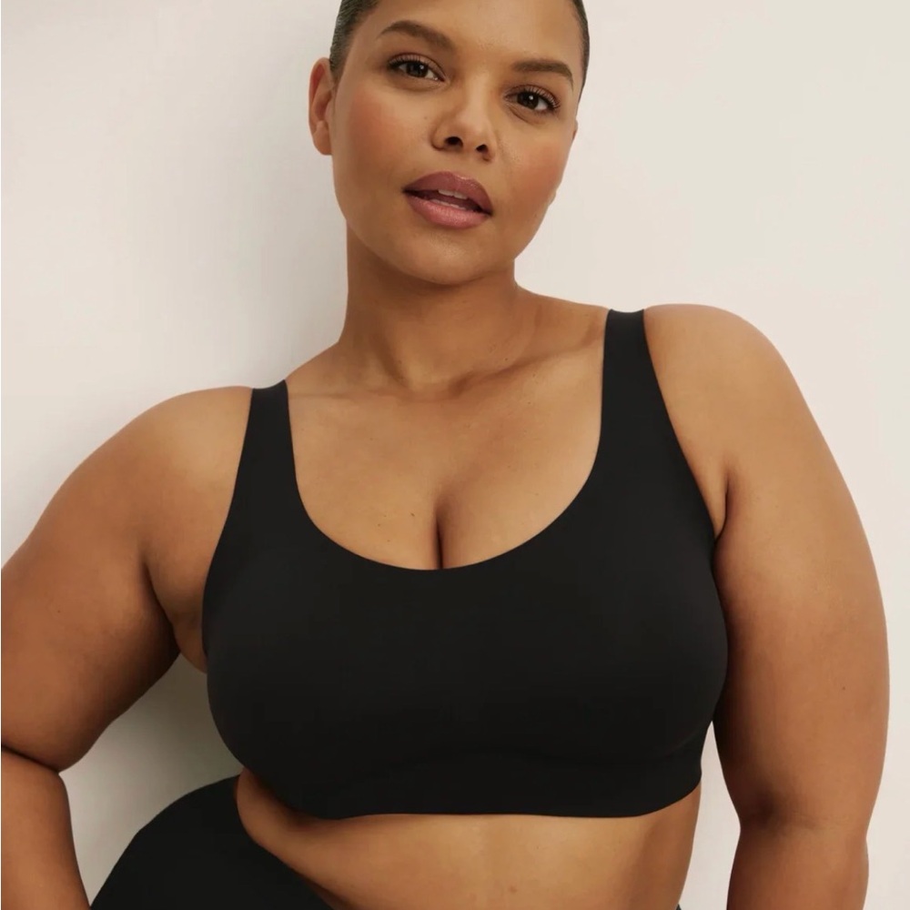 Knix Revolution Adjustable Pullover Bra, Size XL++ in Black
